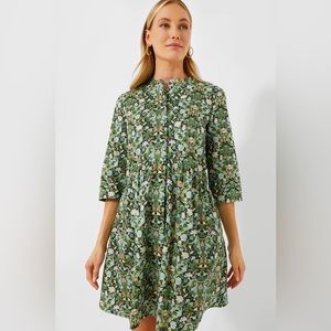 Tuckernuck Green Floral Mini Dress